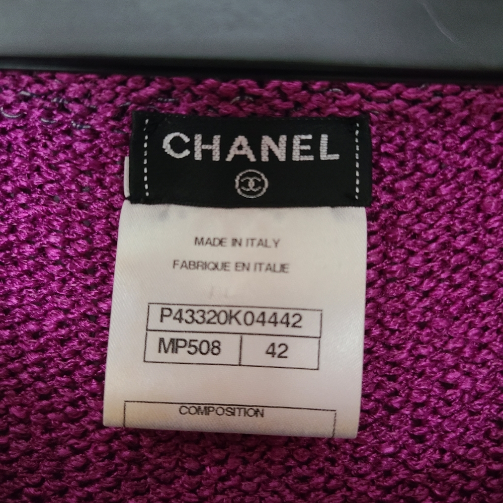 Chanel mini knit dress, size 8